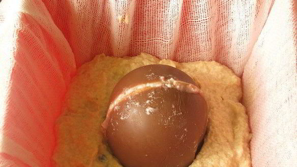 ШАГ 8. красная пасха на ряженке