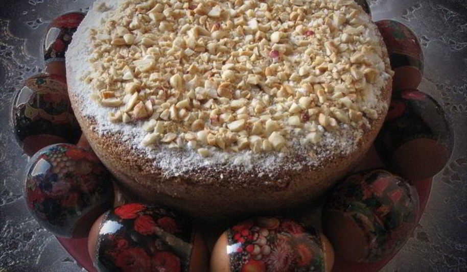 Рецепт кулич из манно-молочного бисквита