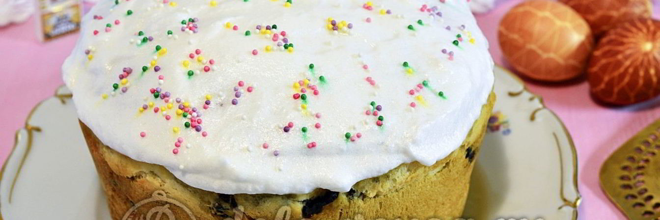 Кулич на йогурте