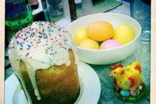 Кулич на Пасху
