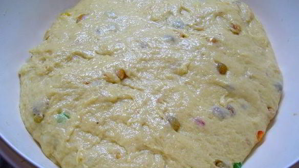 ШАГ 5. кулич на сливках и желтках с шафраном