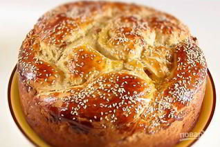 Кулич пасхальный из сдобного дрожжевого теста