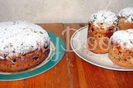 Кулич пасхальный с Мартини