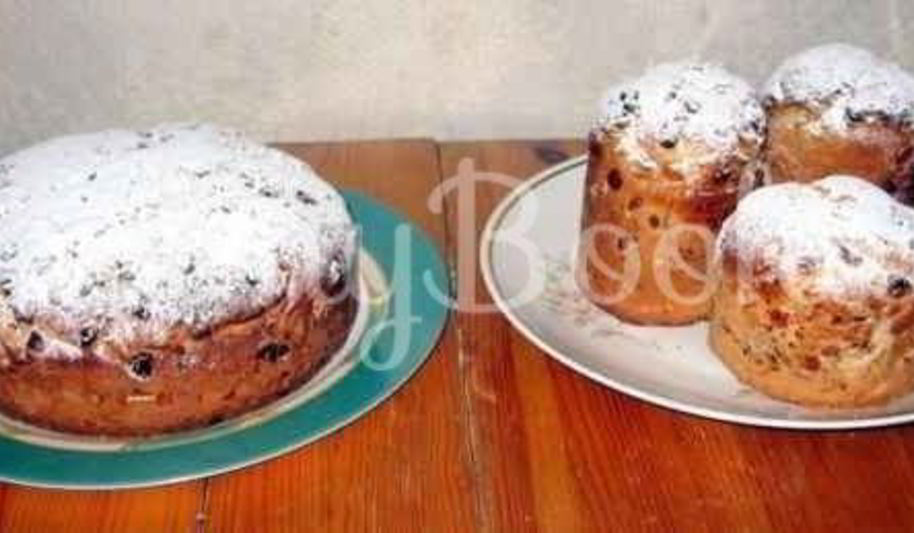 Рецепт кулич пасхальный с мартини