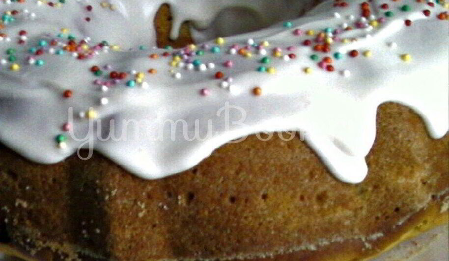 Рецепт кулич с белой шоколадной глазурью