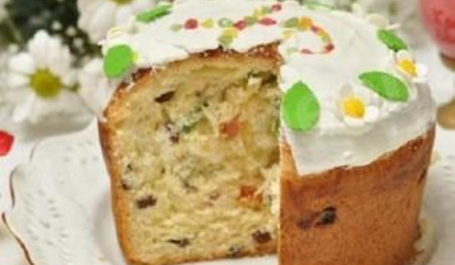 Рецепт кулич с изюмом и цукатами
