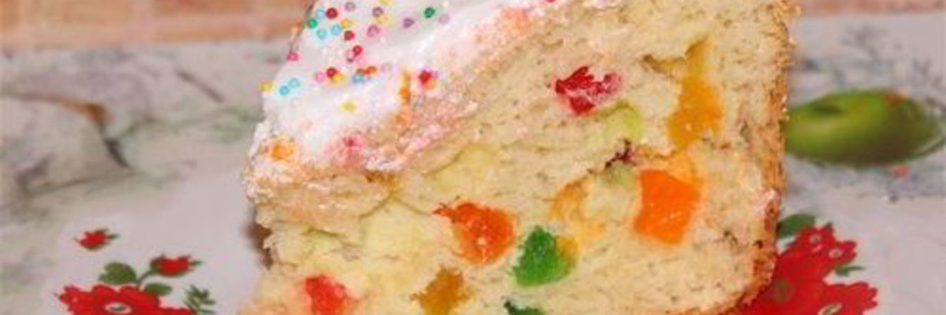 Кулич творожный в мультиварке