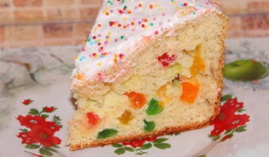 Рецепт кулич творожный в мультиварке