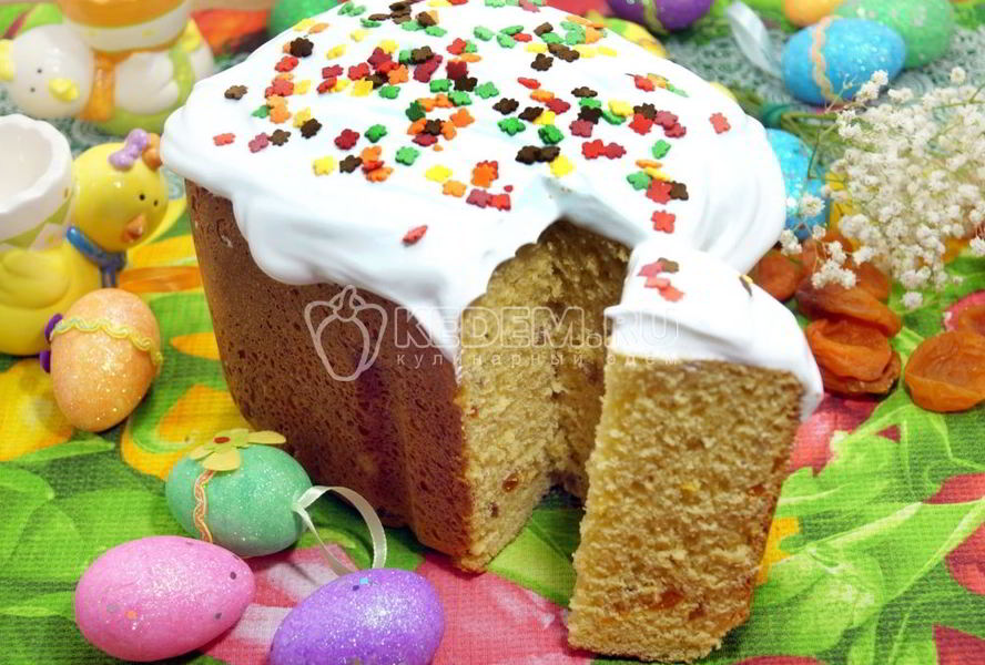 Кулич в хлебопечке