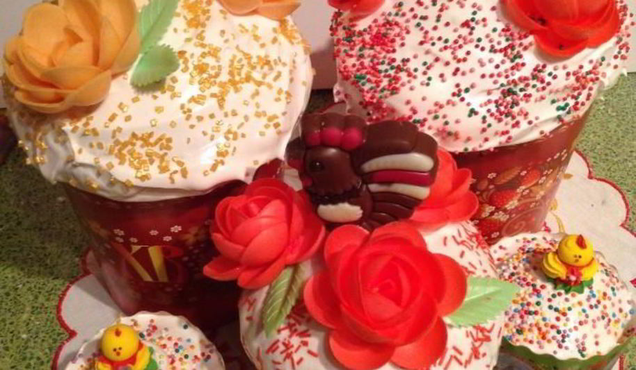 Рецепт куличи на александрийском тесте