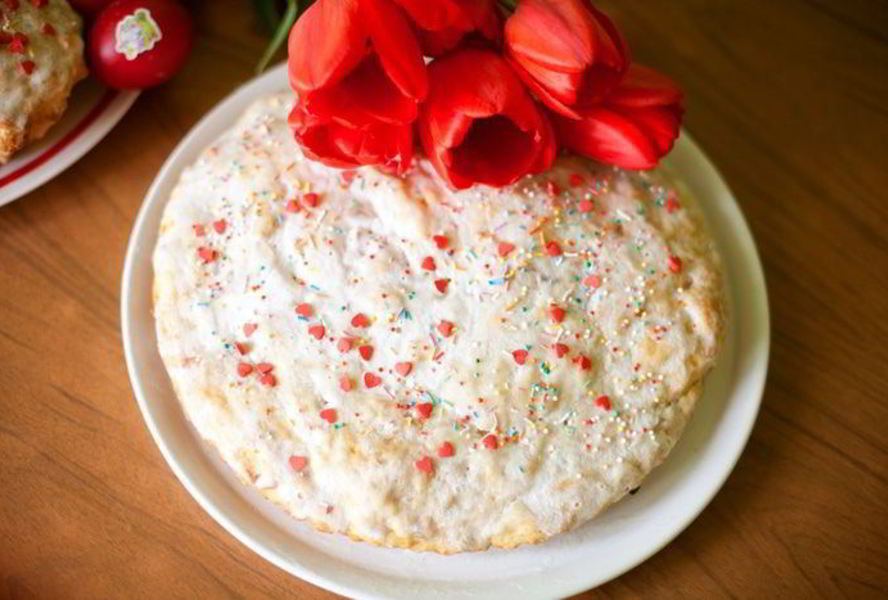 Куличи с цукатами и Миндалем