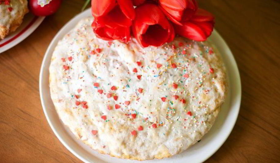 Рецепт куличи с цукатами и миндалем