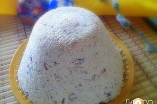 Медовая пасха с лимонными финиками