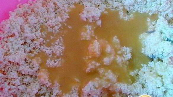 ШАГ 6. медовая пасха с лимонными финиками