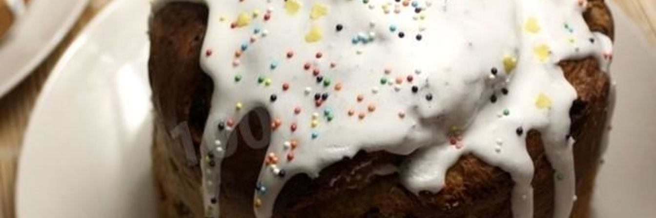 Миндальный кулич