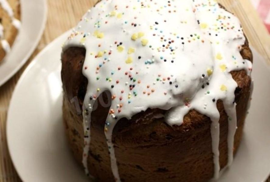 Миндальный кулич