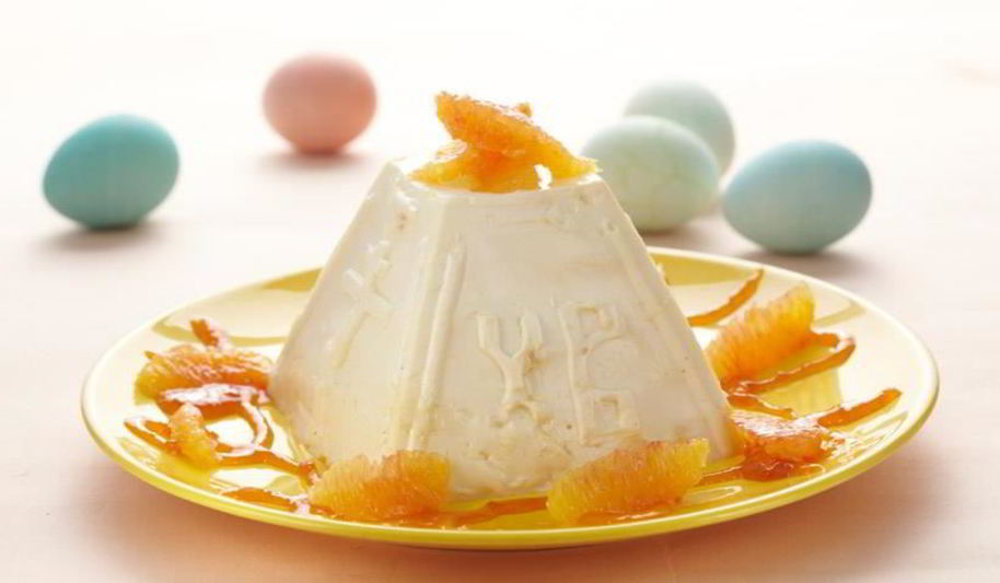 Рецепт пасха из рикотты с апельсином