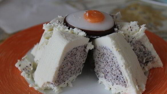 ШАГ 8. пасха лимонная с маковой начинкой