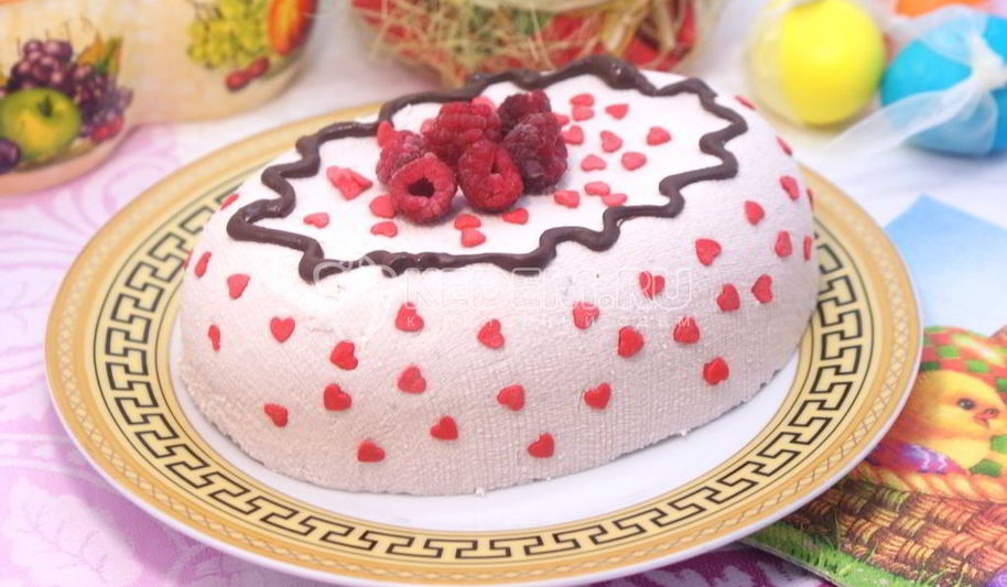 Рецепт пасха малиновая