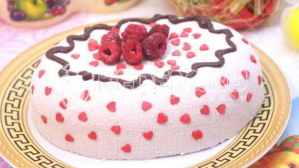 ШАГ 8. пасха малиновая