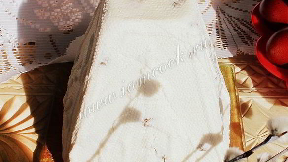 ШАГ 8. пасха сырая творожная со сгущенкой