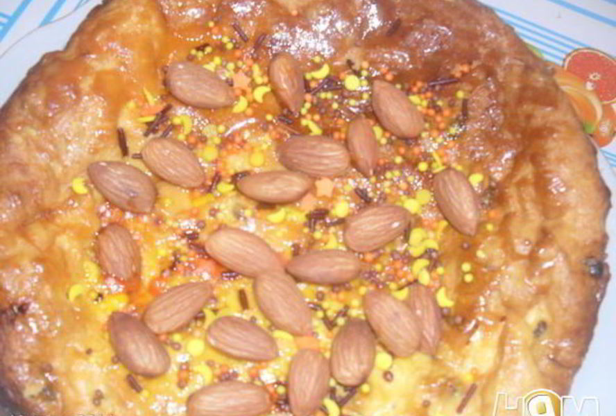 Пасха творожная печеная с цукатами и изюмом