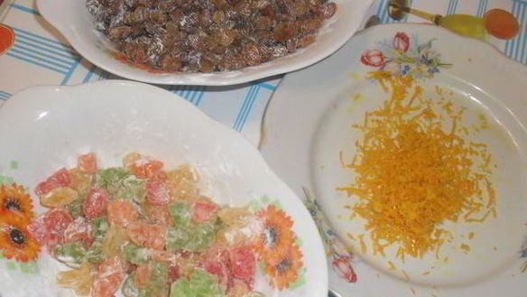 ШАГ 4. пасха творожная печеная с цукатами и изюмом