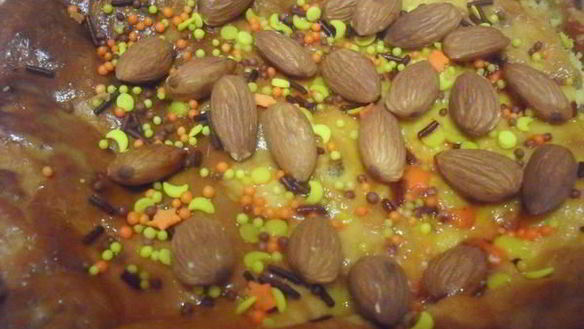 ШАГ 9. пасха творожная печеная с цукатами и изюмом