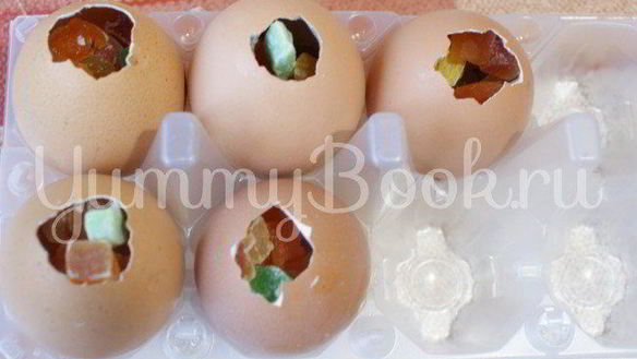 ШАГ 3. пасхальное желе с цукатами