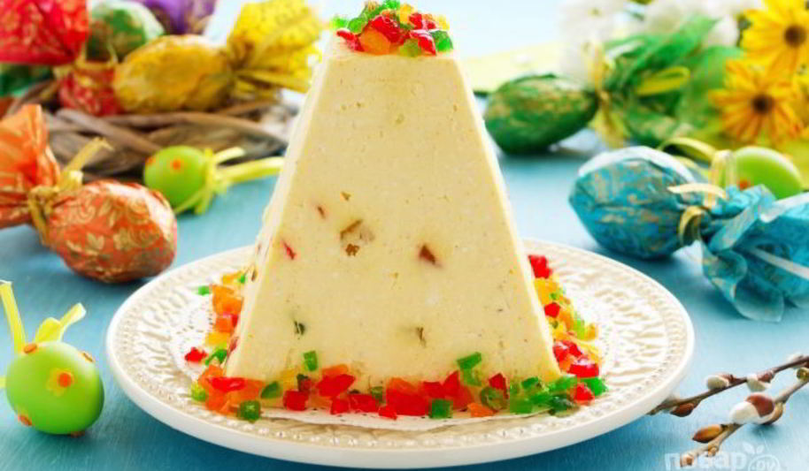 Рецепт пасхальный кулич из творога
