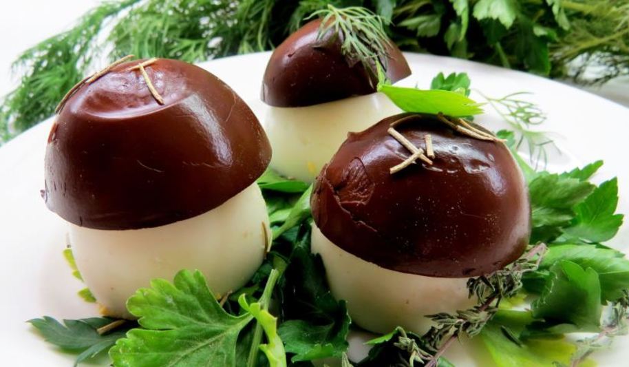 Рецепт пасхальные грибочки