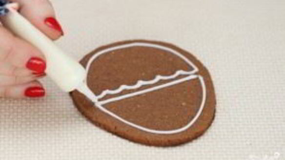 ШАГ 2. пасхальные печенья с глазурью