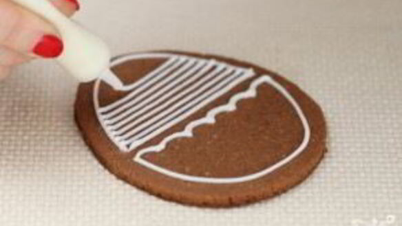 ШАГ 3. пасхальные печенья с глазурью