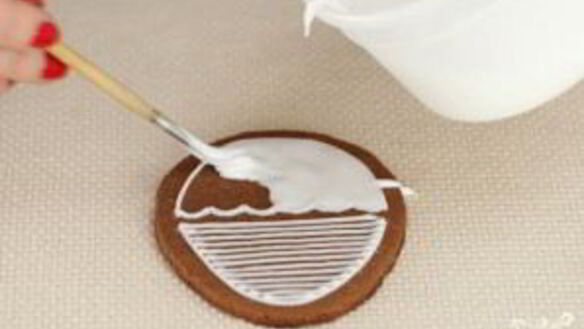 ШАГ 4. пасхальные печенья с глазурью