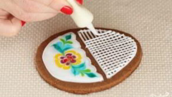 ШАГ 5. пасхальные печенья с глазурью