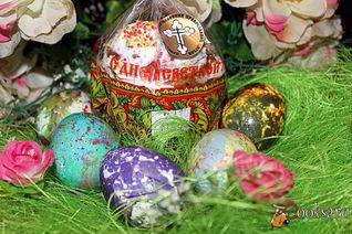 Пасхальные яйца Крапинка
