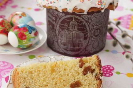 Шафрановый кулич