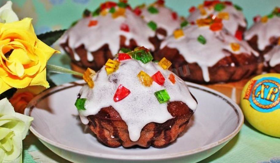 Рецепт шоколадный кулич