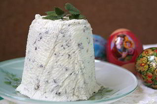 Сырная пасха с шоколадом