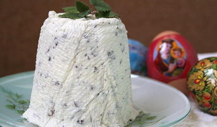 Рецепт сырная пасха с шоколадом