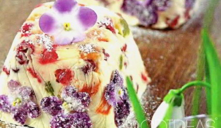 Рецепт творожная пасха с заварным кремом