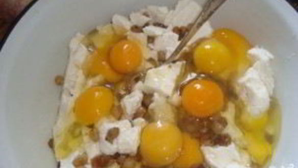 ШАГ 2. творожная пасха со сгущенкой