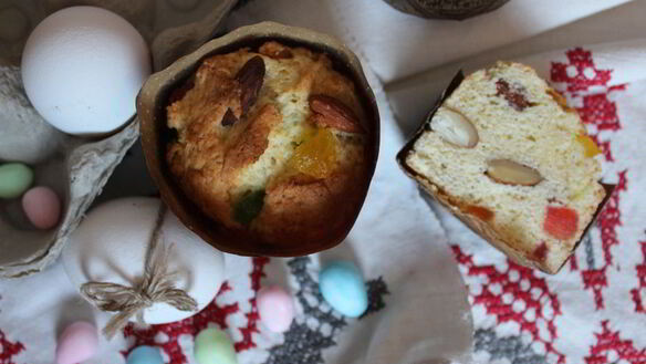 ШАГ 9. творожный бездрожжевой кулич