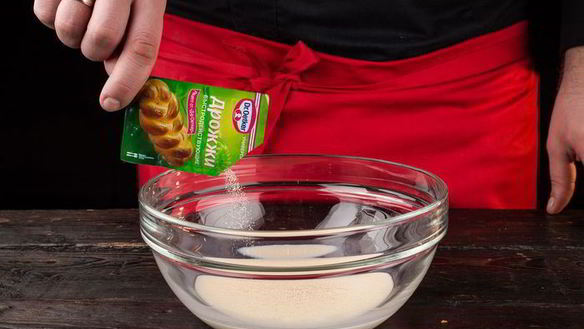 ШАГ 2. творожный кулич с курагой