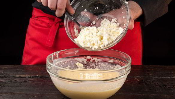 ШАГ 6. творожный кулич с курагой