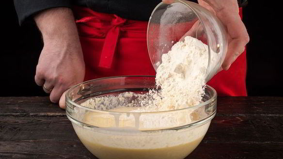 ШАГ 7. творожный кулич с курагой