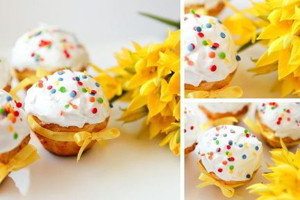 Творожные мини-куличи