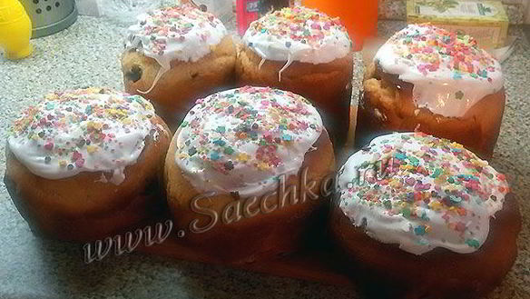 ШАГ 12. венское тесто для куличей