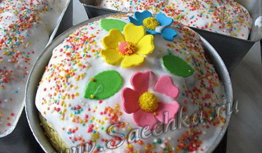 Рецепт вкусный кулич