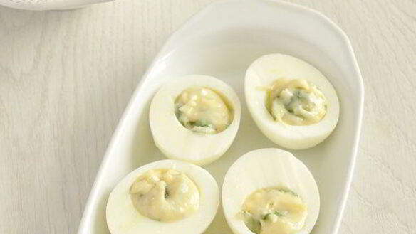 ШАГ 11. закуска с куриной печенью пасхальные яйца